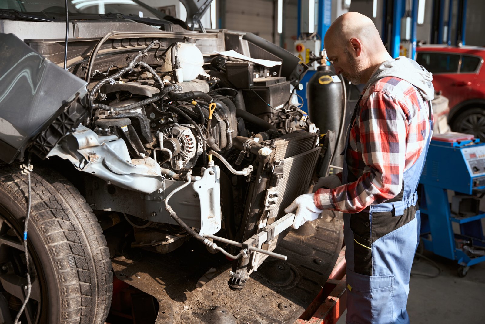 In-frame diesel engine overhaul